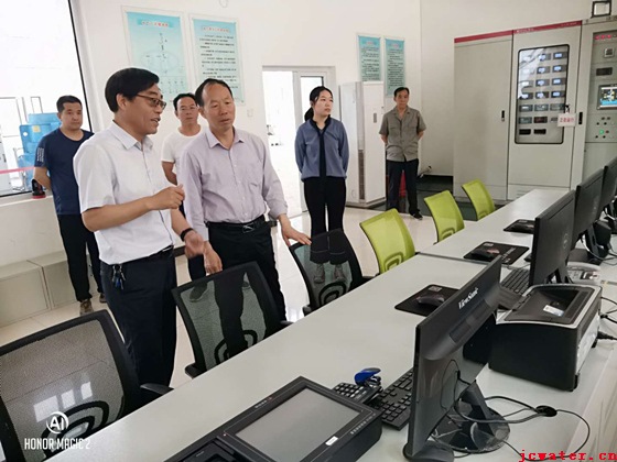 市國投公司黨委委員、紀(jì)檢書記田建明來我我公司調(diào)研